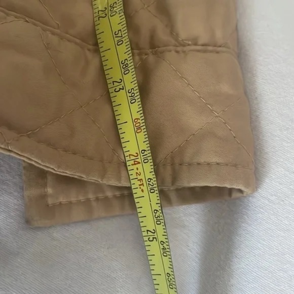 Ralph Lauren Warm Beige Quilted Fall Jacket - Size S 🍂🍁 - Picture 8 of 11